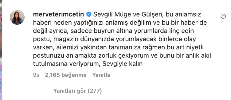 buse terim ve merve terim den 2. sayfa nin ayakkabilari satisa cikardi haberine sert tepki